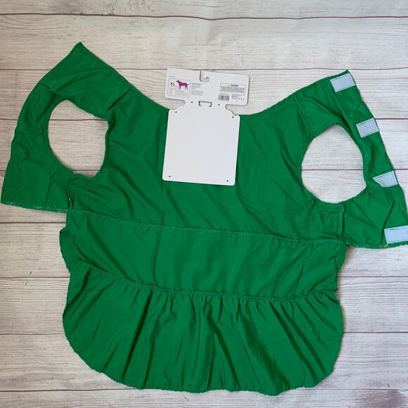 Boots & Barkley Green Floral Pet Dog Dress Size Extra Large Up to 100lbs - Picture 4 of 10